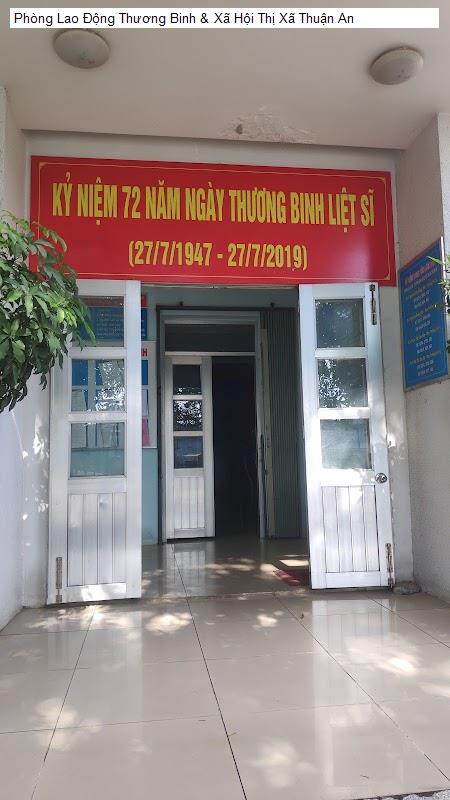 Phòng Lao Động Thương Binh & Xã Hội Thị Xã Thuận An